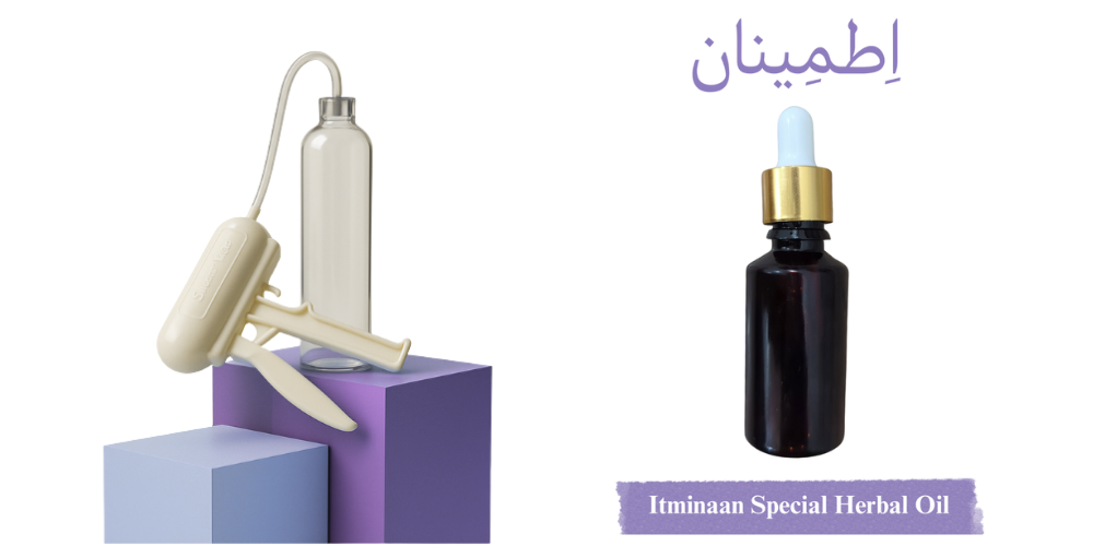 Itminaan® Combo Deal. Men Wellness Vacuum Pump + Special Oil